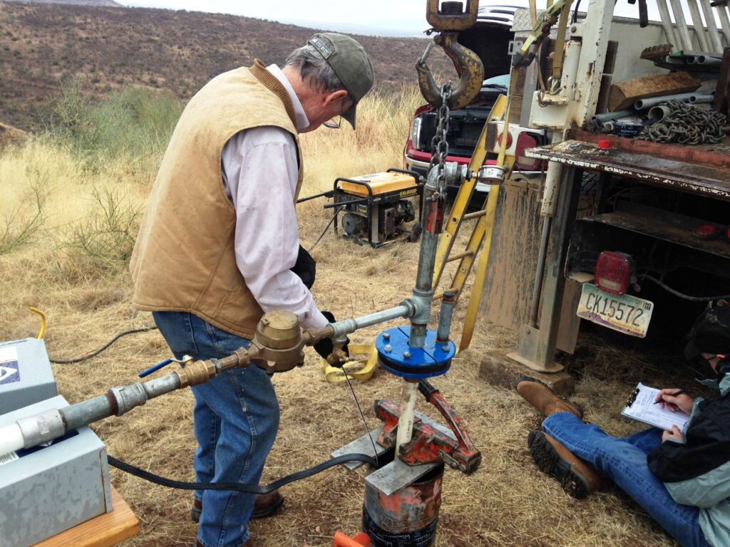 figure 3 gary pump testing a domestic well